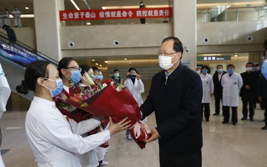 毛偉明董事長(zhǎng)到北京電力醫(yī)院、白廣路辦公區(qū)檢查疫情防控工作并開(kāi)展調(diào)研