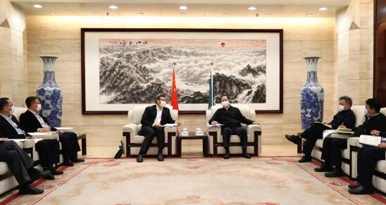 錢智民拜會(huì)國(guó)家電網(wǎng)黨組書記、董事長(zhǎng)毛偉明