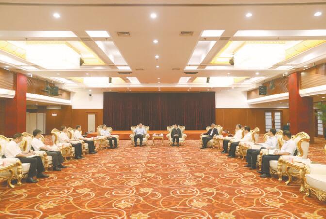 河南省委書記王國生、省長尹弘會見國家電網(wǎng)董事長、黨組書記毛偉明