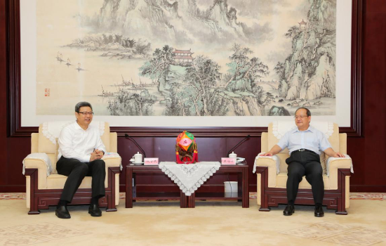 錢智民拜會廣西壯族自治區(qū)黨委、政府主要領導并調研廣西公司