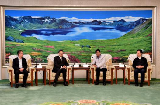 錢智民拜會吉林省委書記巴音朝魯、省長景俊海并調(diào)研吉電股份