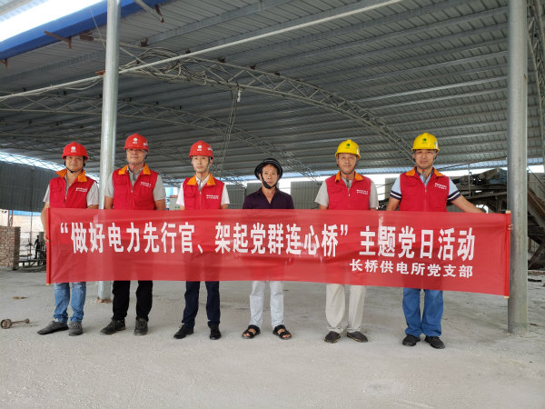 國網(wǎng)廣昌縣供電公司：開展“做好電力先行官、架起黨群連心橋”主題黨日活動