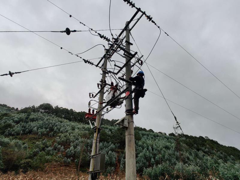臨滄云縣供電局開展線路維護消缺，大幅提升供電可靠性