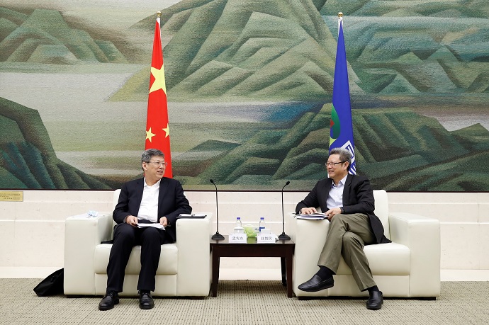 錢智民會(huì)見內(nèi)蒙古自治區(qū)黨委常委、通遼市委書記孟憲東