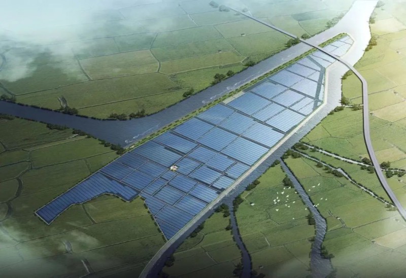 550MWp！亞洲最大漁光互補光伏發(fā)電項目之一正式開工！