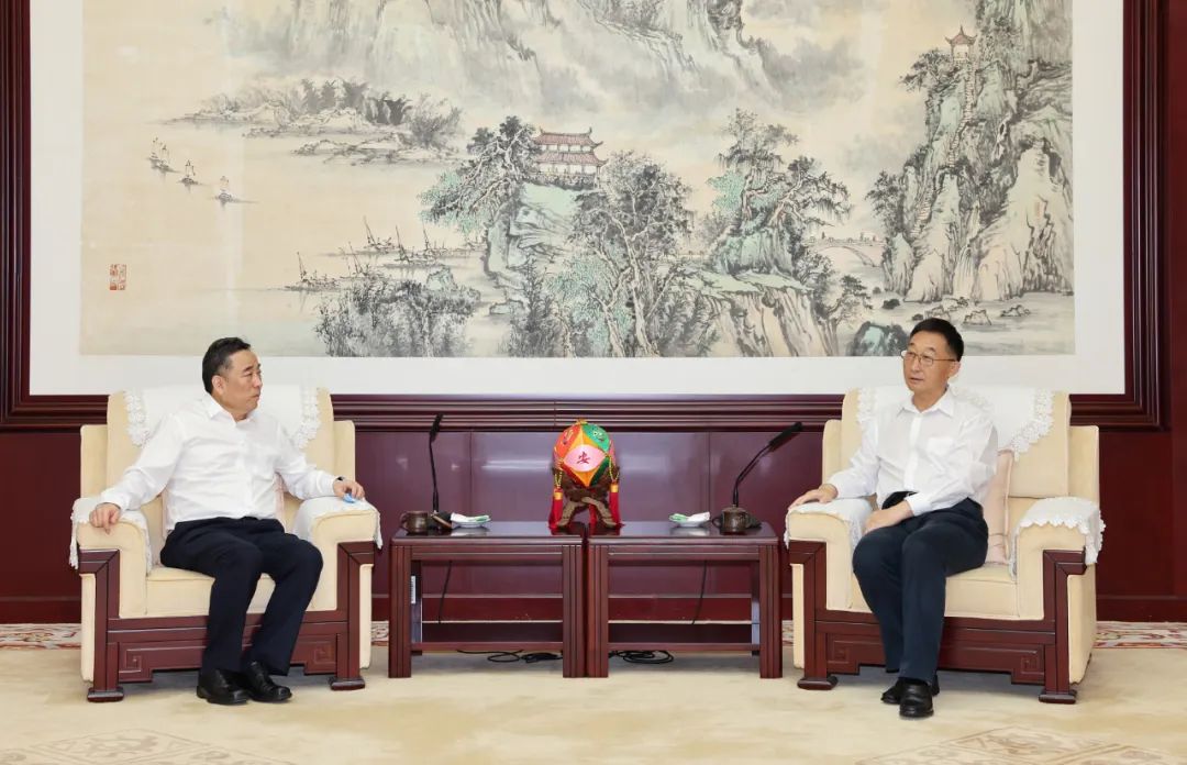 宋海良拜會廣西壯族自治區(qū)黨委書記劉寧、自治區(qū)主席藍天立