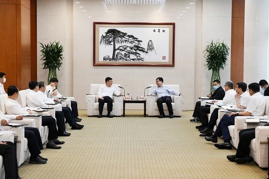鄧建玲會(huì)見(jiàn)承德市委書(shū)記柴寶良、市長(zhǎng)王亞軍