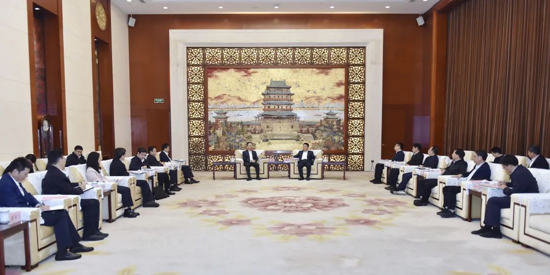 大唐集團(tuán)有限公司黨組書記、董事長鄒磊拜會(huì)江西省省長葉建春