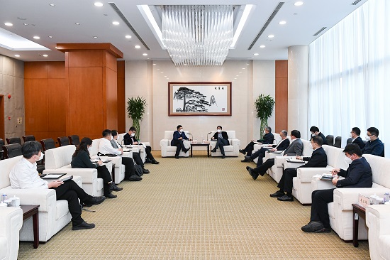 華能集團總經(jīng)理、黨組副書記鄧建玲會見沈鼓集團董事長戴繼雙
