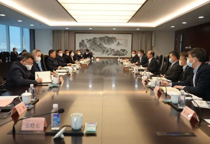 華電集團(tuán)黨組書記、董事長江毅會見東方電氣黨組書記、董事長俞培根