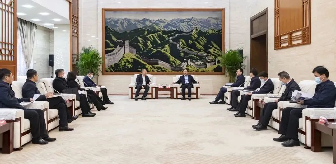 大唐集團(tuán)黨組書記、董事長(zhǎng)鄒磊會(huì)見鐵嶺市委書記、市人大常委會(huì)主任宋誠(chéng)