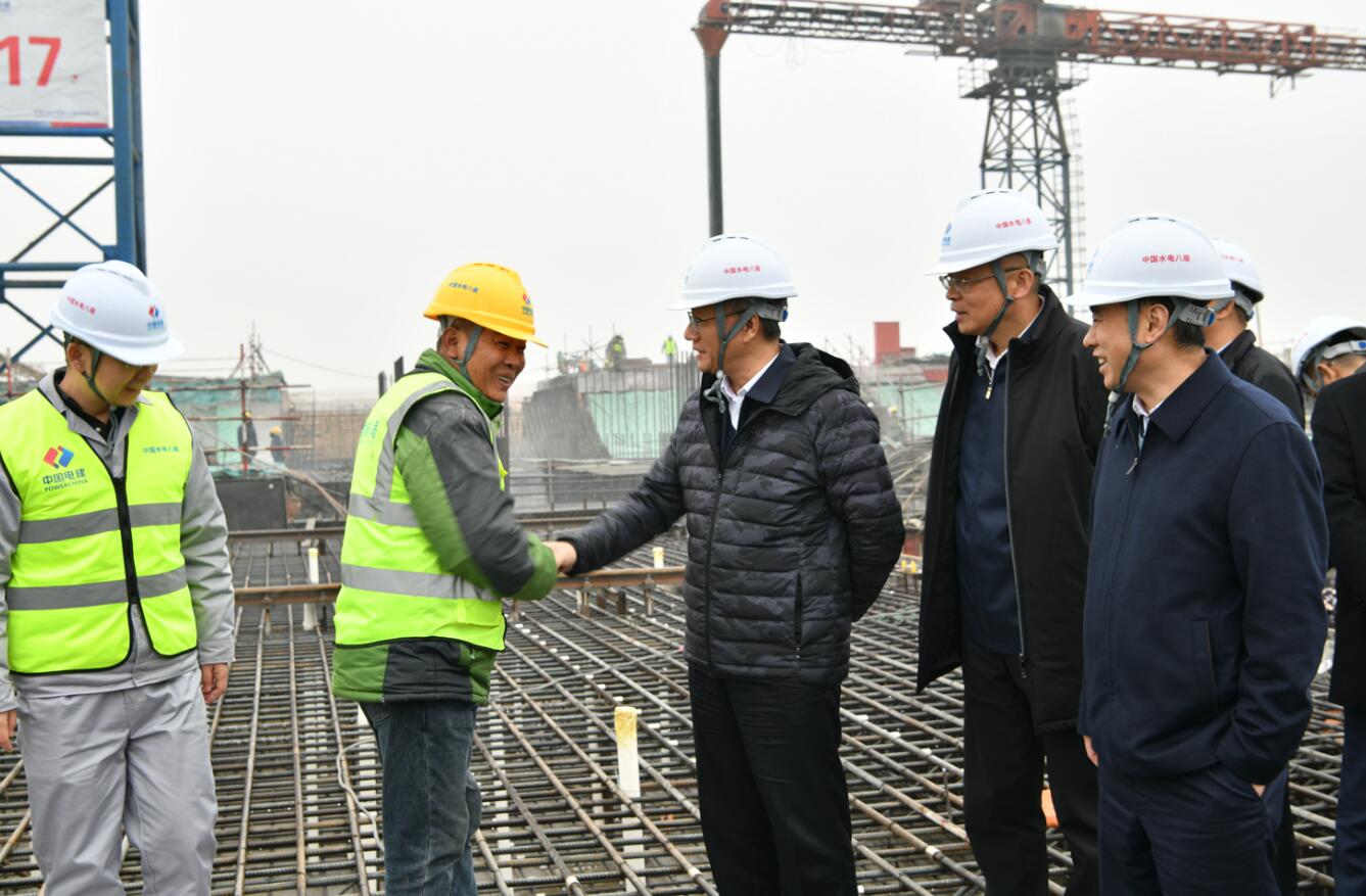 中國電建黨委副書記、總經(jīng)理王斌赴基層開展安全生產(chǎn)督導并調研