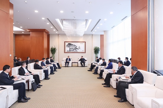 華能集團有限公司總經(jīng)理、黨組副書記鄧建玲會見淄博市委書記馬曉磊