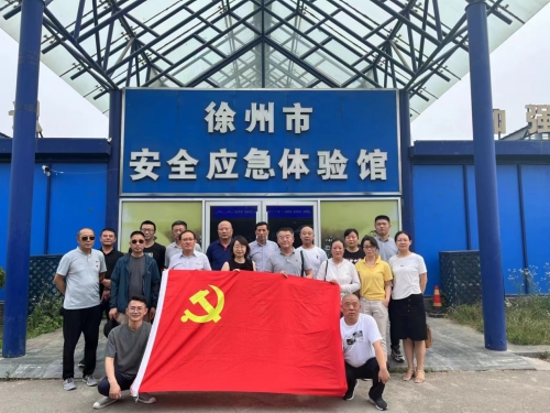 華潤電力徐州公司基層黨支部結(jié)合安全生月開展主題黨日活動(dòng)
