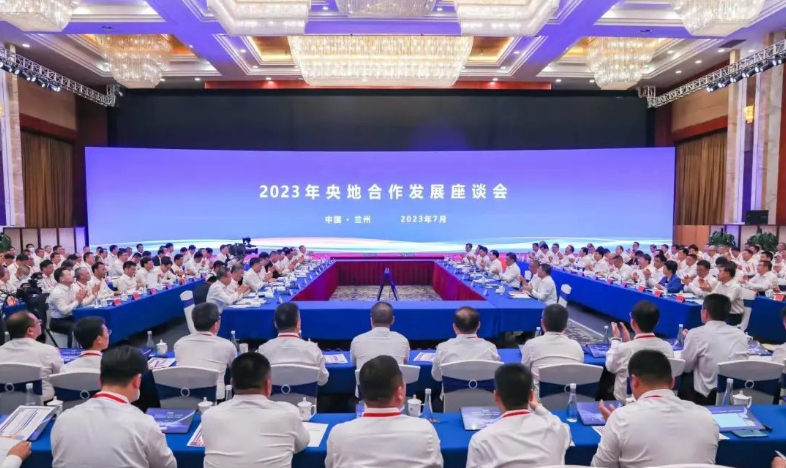 江毅拜會甘肅省委副書記、省長任振鶴 出席蘭洽會并作交流發(fā)言