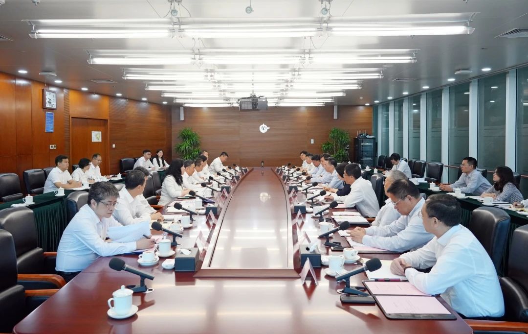 中國能建黨委書記、董事長宋海良與中國海油黨組書記、董事長汪東進(jìn)會談