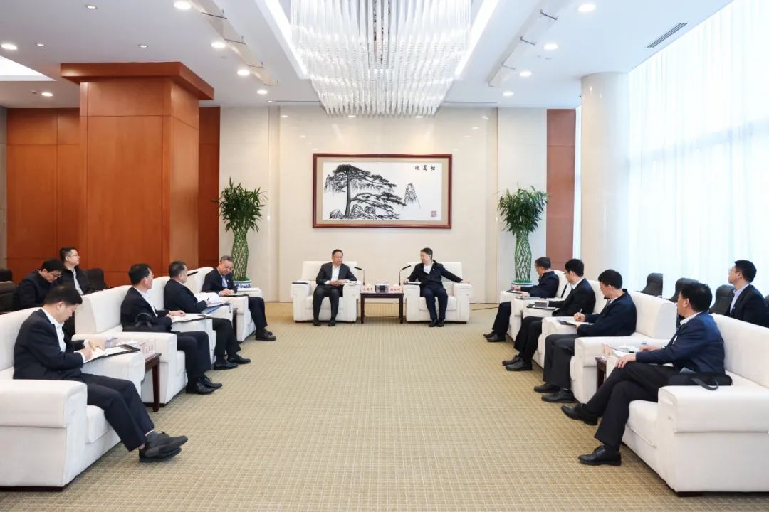 華能集團(tuán)黨組書記、董事長溫樞剛會見中國鐵建黨委書記、董事長汪建平