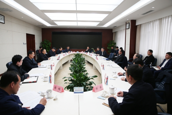 中國電建黨委書記、董事長丁焰章拜會水利部黨組書記、部長李國英