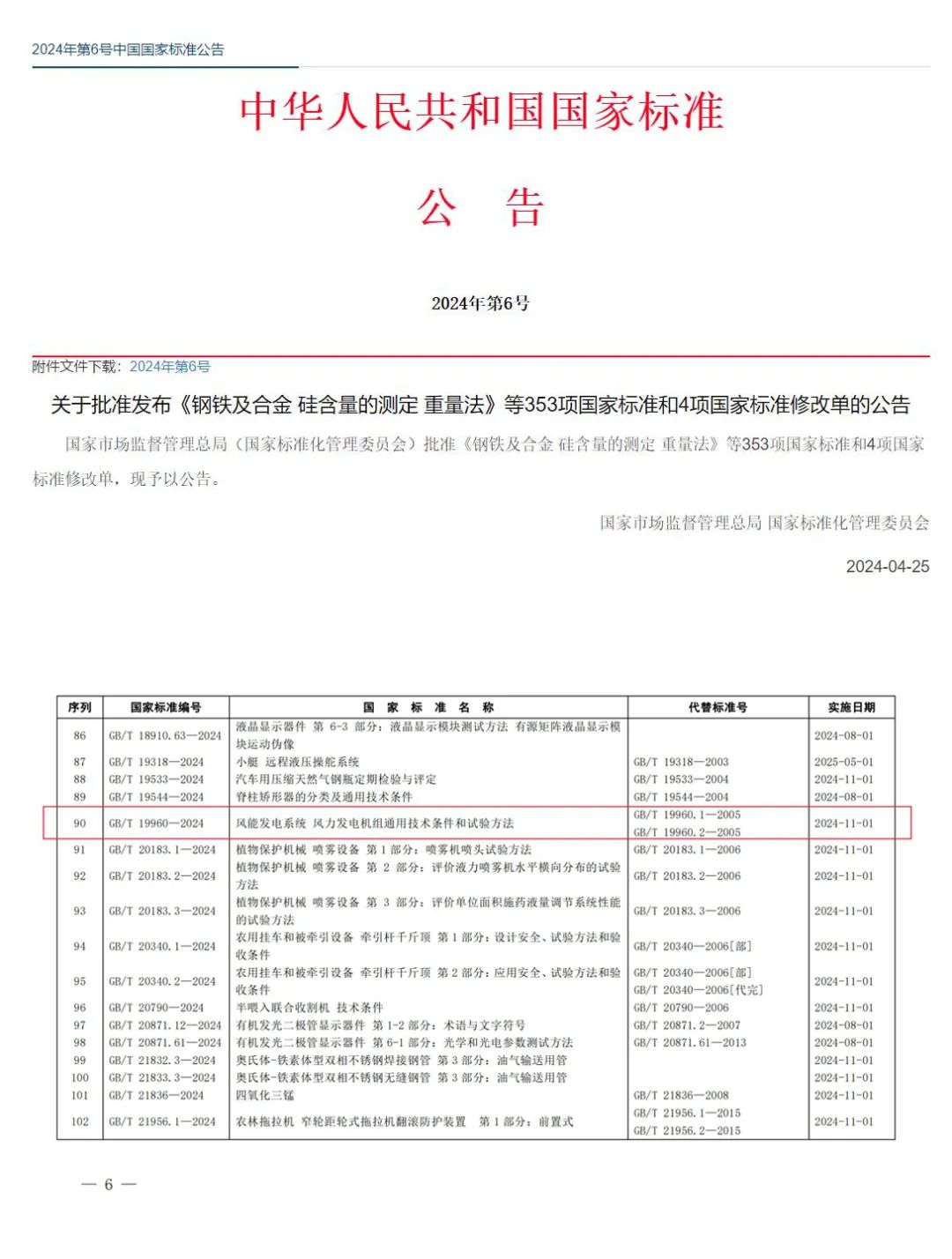 事關(guān)風(fēng)電基礎(chǔ)性通用標(biāo)準(zhǔn)，運(yùn)達(dá)股份牽頭新國標(biāo)將于11月1日起實(shí)施