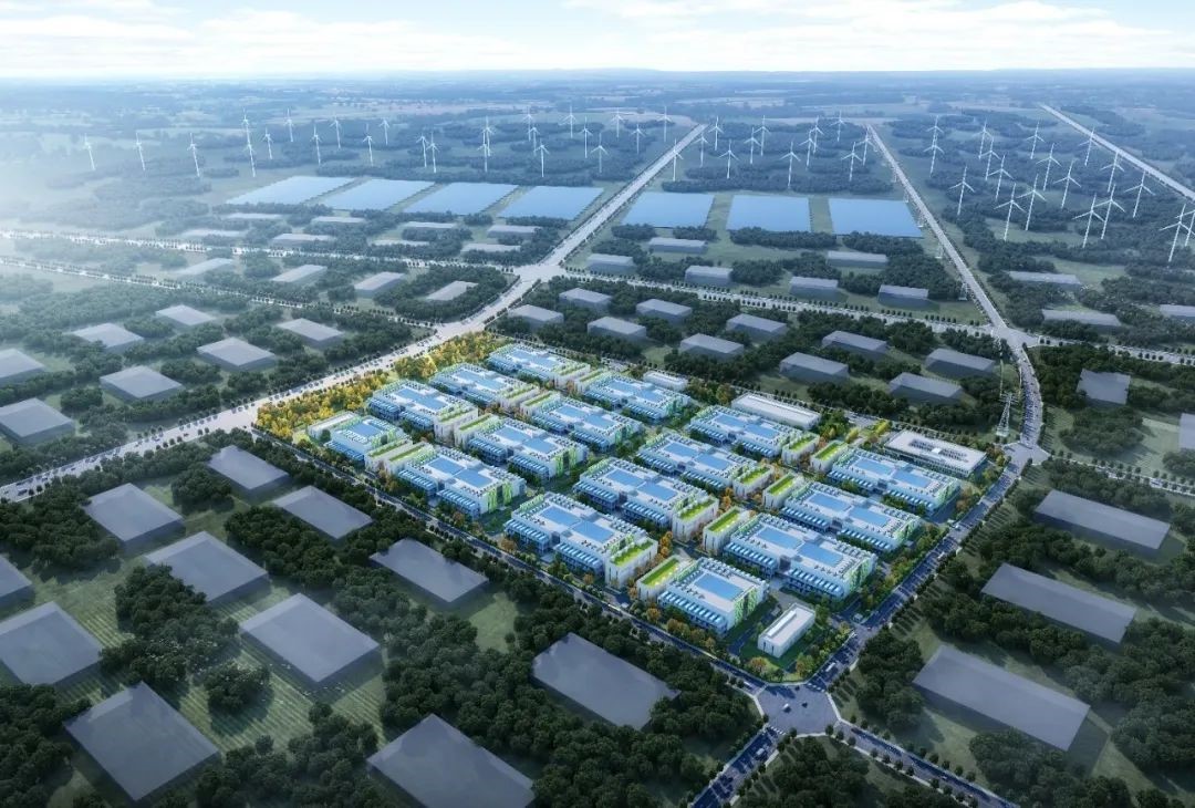 國內(nèi)單體容量最大的算力基地源網(wǎng)荷儲(chǔ)一體化項(xiàng)