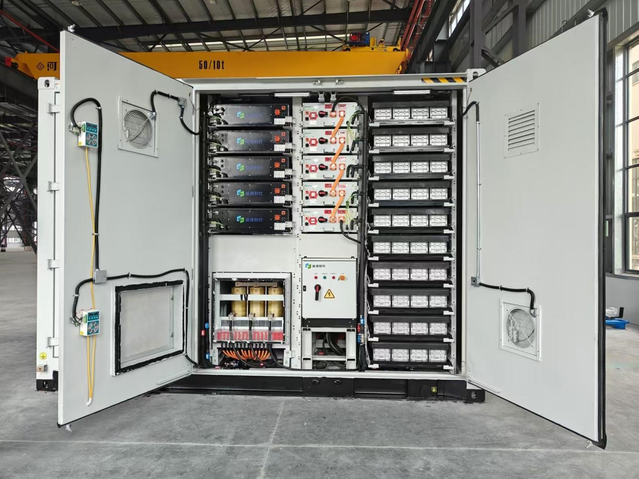 能建時代研究院eBEST-ESS1560柔性儲能樣機(jī)研