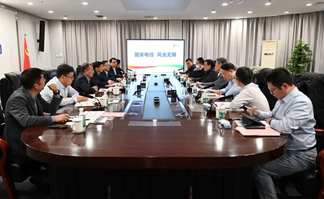 黃河水電公司黨委書記、董事長姚小彥會見國核電力院黨委書記、董事長李啟釗