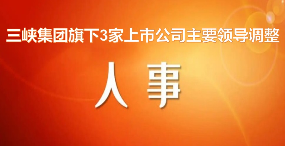 電力央企密集調(diào)整旗下上市公司領(lǐng)導(dǎo)層！
